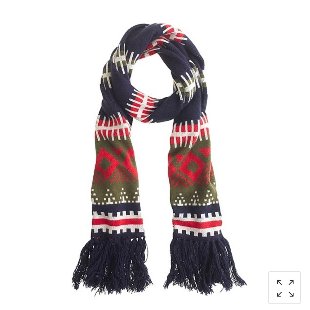 Fair isle scarf